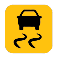 Anti Slip warning lights