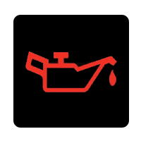 Oil warning lights