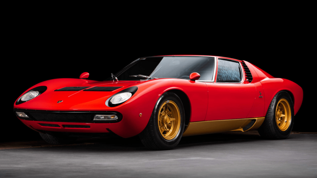 The Lamborghini Miura