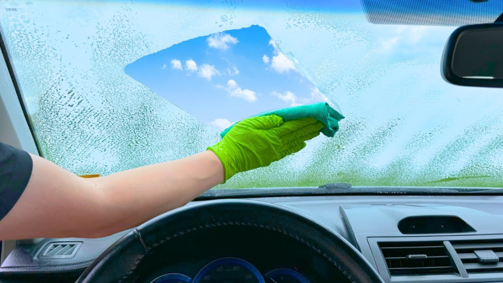 windshield cleaning